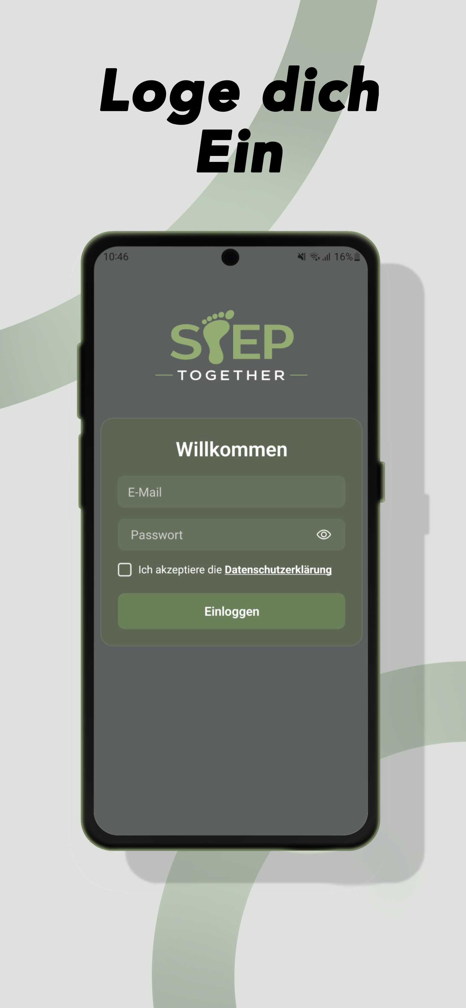 Android Screenshot Login
